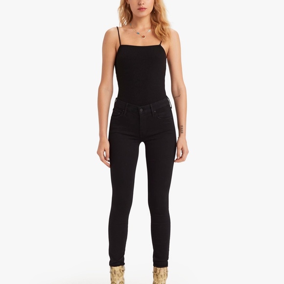 MOTHER Denim - Mother High Waisted Looker Jeans - Not Guilty